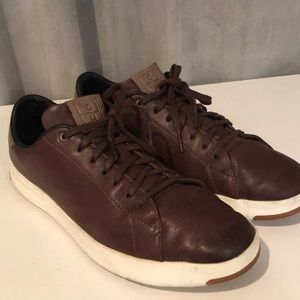 Cole Haan Mens Grand Pro Leather Lace Up, Size 10.5 Sneaker Shoes